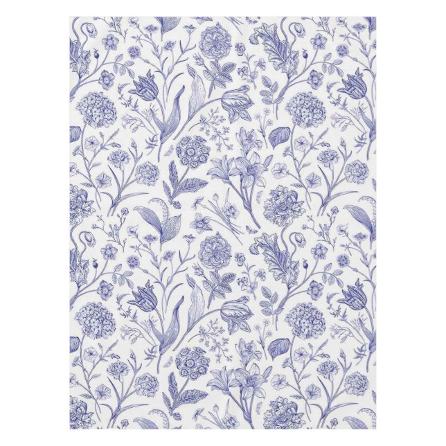 Flower pattern tablecloth (Front)