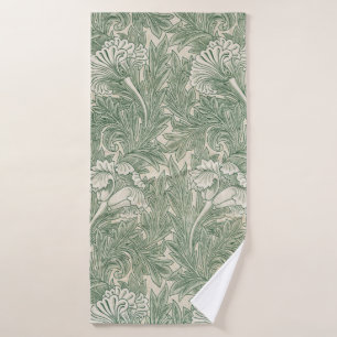 Flower Pattern, William Morris Bath Towel