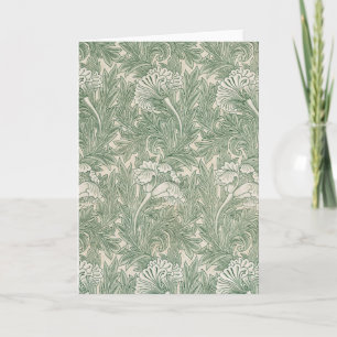 Flower Pattern, William Morris Card
