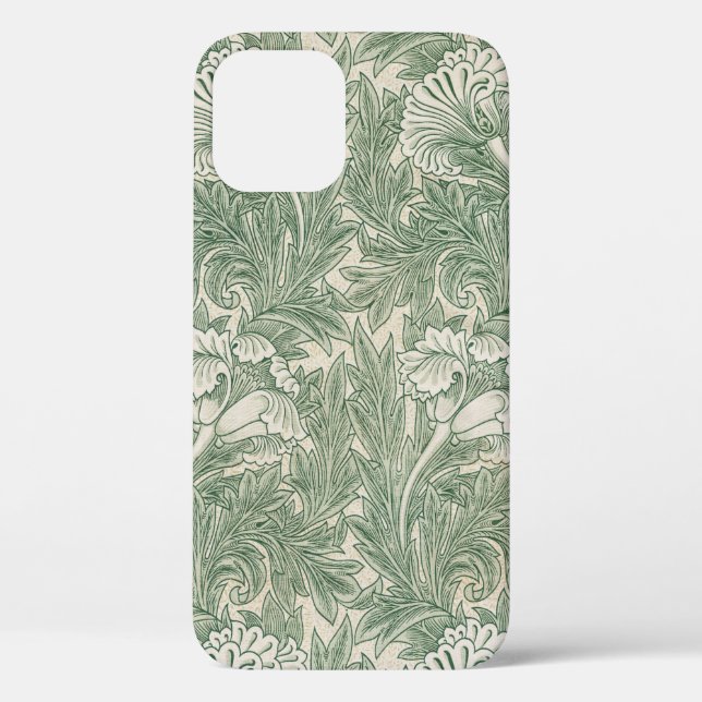 Flower Pattern, William Morris Case-Mate iPhone Case (Back)