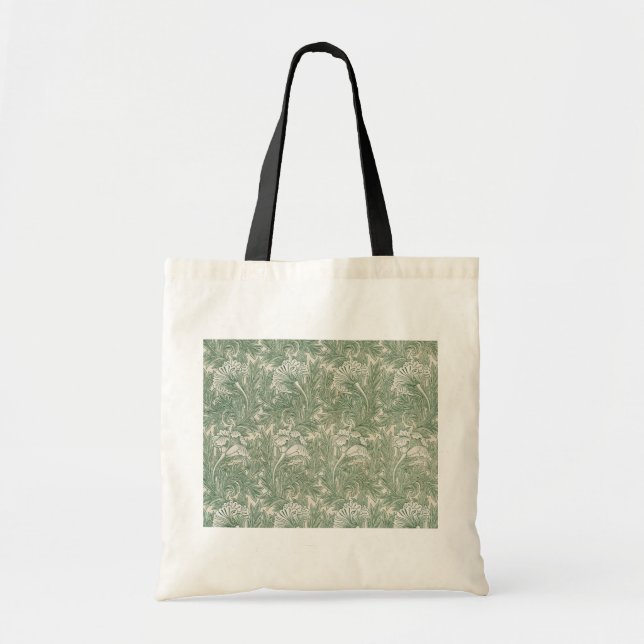 Flower Pattern, William Morris Tote Bag (Front)
