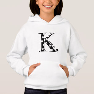 flower Patterned Letter K