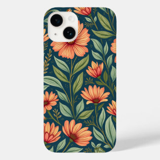 flower-patterned phone Case-Mate iPhone 14 case
