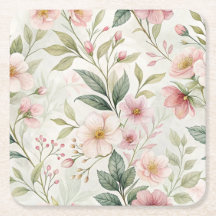 Flower patterns pink pastel cute