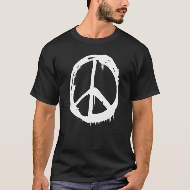 Flower Peace Love Happy Soul T-Shirt (Front)