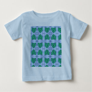 Flower Petal Valentine's Heart Baby T-Shirt