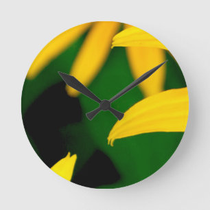 Flower Petals Acrylic Wall Clock