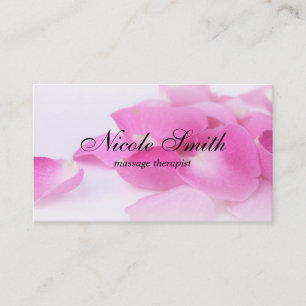 Flower Petals Business Card