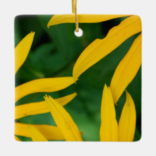Flower Petals Ceramic Ornament