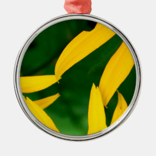 Flower Petals Metal Ornament