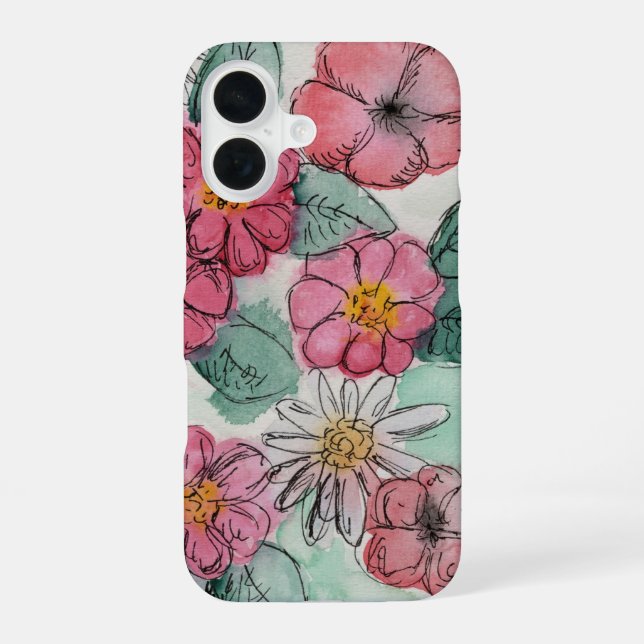 Flower Phone Case (Back)