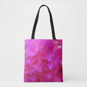 Flower Photo Bright Pink Azalea Floral Tote Bag