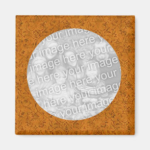 Flower Photo Magnet Template