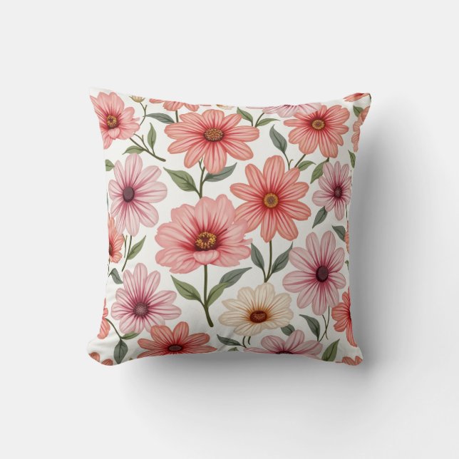 Flower pillow cushion (Front)