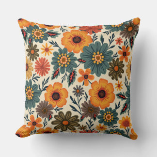 flower pillow cushion