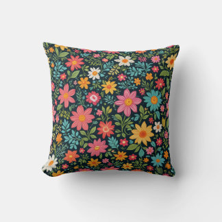 Flower pillow cushion
