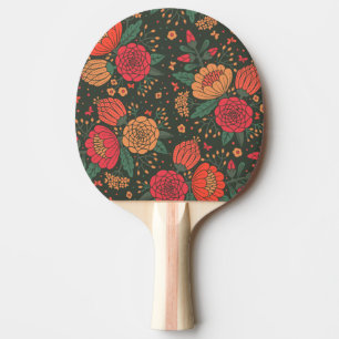 flower ping pong paddle