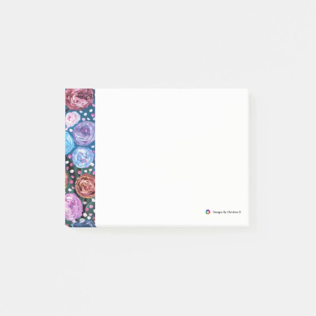 Flower Pop Post-it Notes (Front)