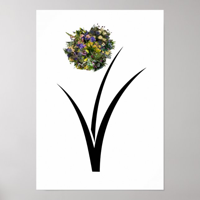 Flower poster  (Front)