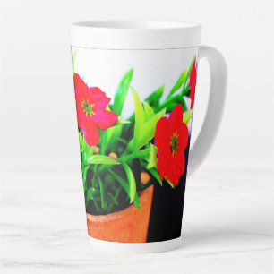 Flower Pot Latte Mug