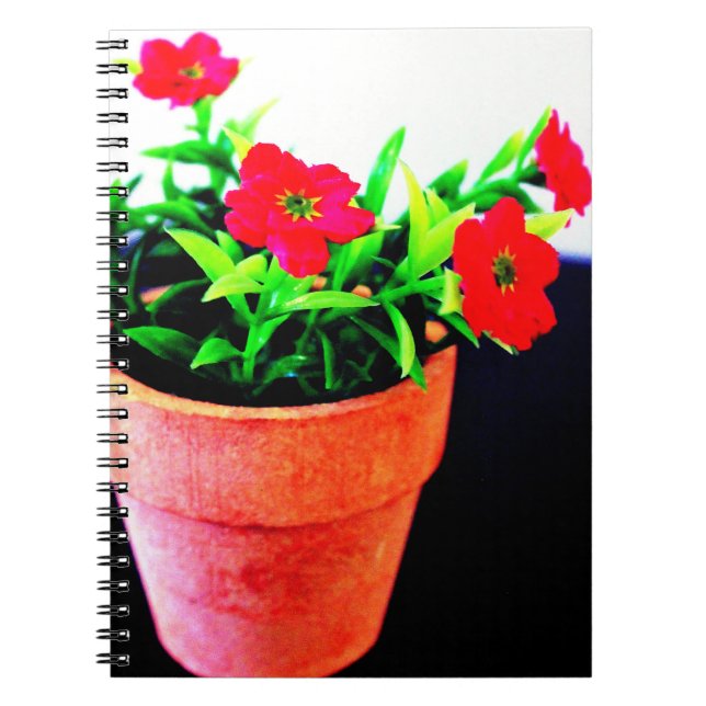 Flower Pot Notebook (Front)