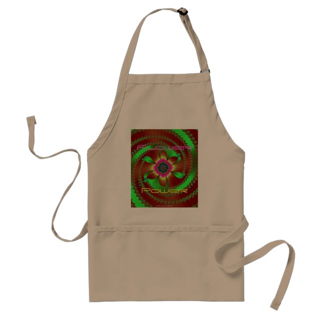 Flower Power "3" Gardener Apron (Front)