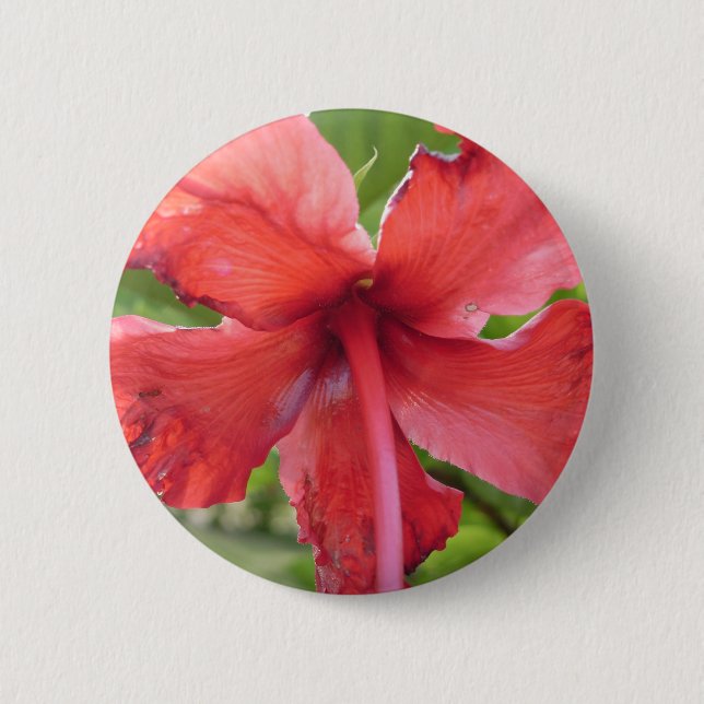 Flower Power 6 Cm Round Badge (Front)