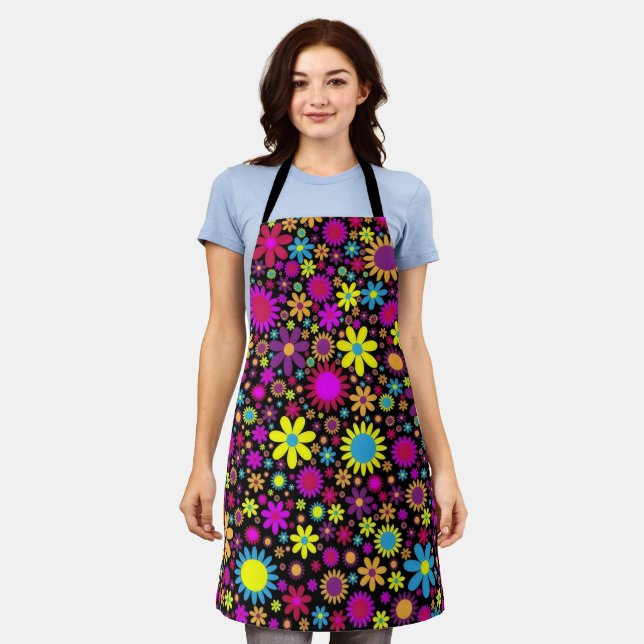Flower Power Apron (Worn)