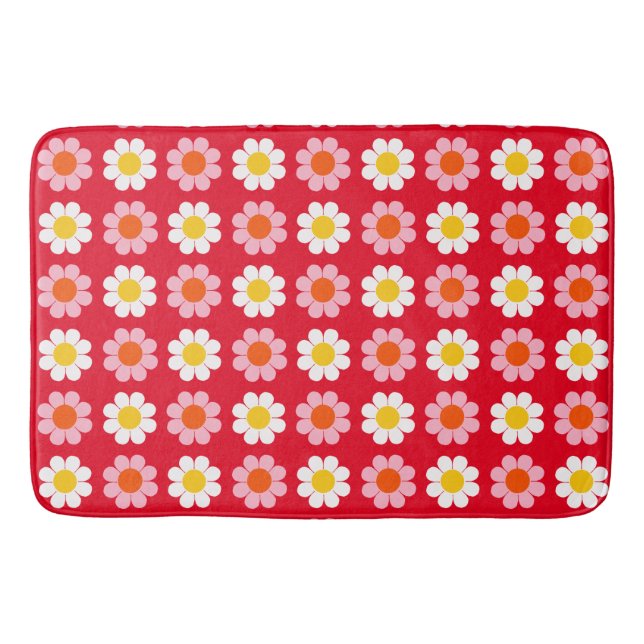 Flower Power Bath Mat (Front)