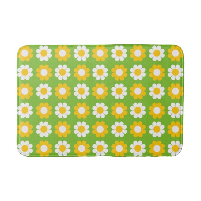 Flower Power Bath Mat (Front)