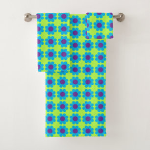 Flower Power Bath Towel Set