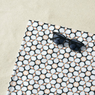 Flower Power Beach Towel