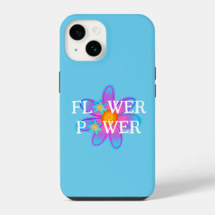 Flower Power Blue Case-Mate iPhone Case