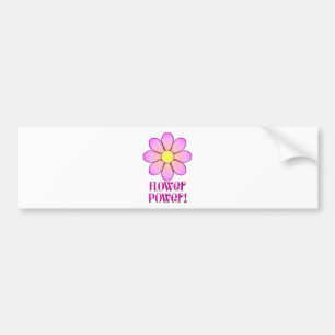 Flower Power Bumper Sticker