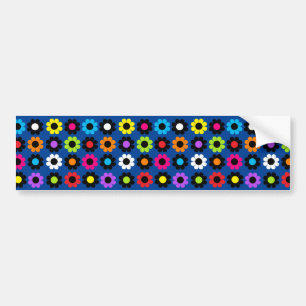 Flower Power Bumper Sticker