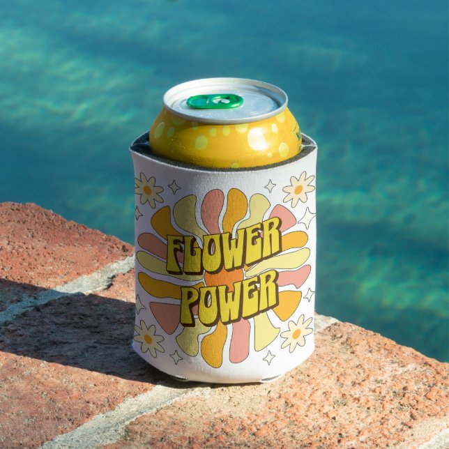 Flower Power Can Cooler (In Situ Pool)