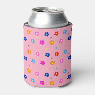 Flower Power Can Cooler