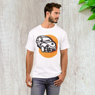 Flower Power Car Cute Hippie Style T-Shirt