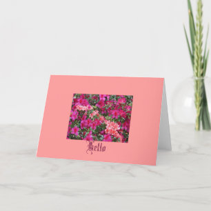 Flower Power Card