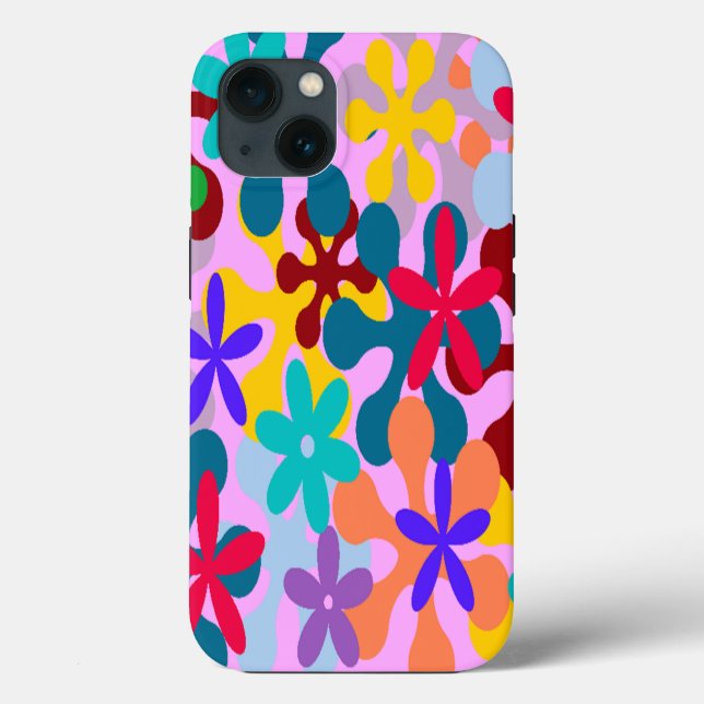 Flower Power Case-Mate iPhone Case (Back)