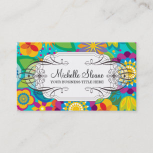 Flower Power Chic Business Card