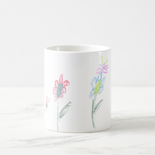 flower power coffee mug (Center)