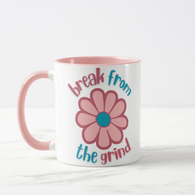Flower Power Coffee Mug (Left)