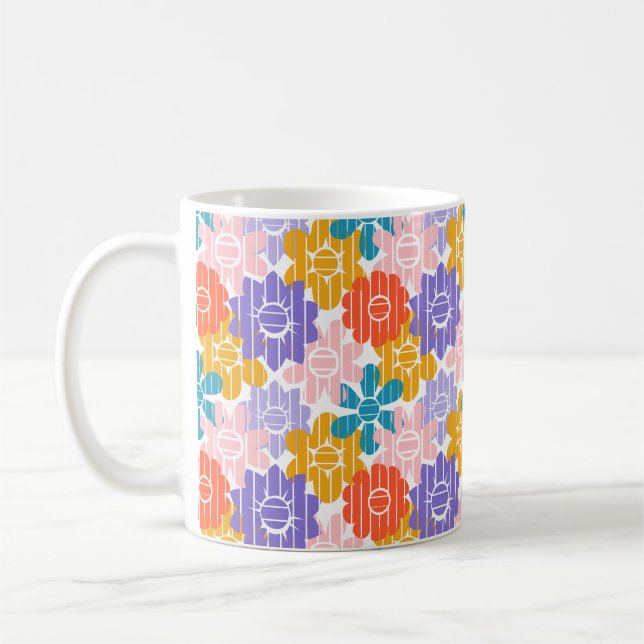 Flower Power  Coffee Mug (Left)
