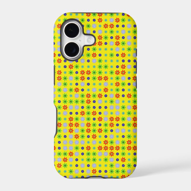 Flower power customisable case (Back)