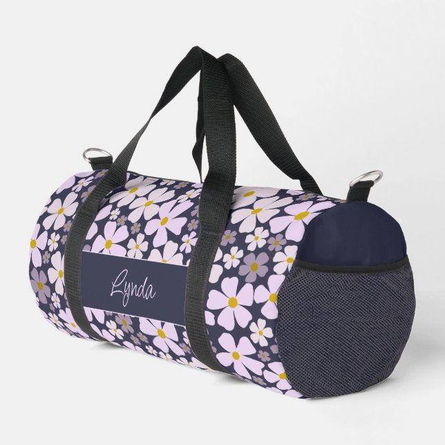 Flower Power Duffle Bag (Right Corner)