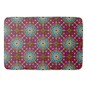 Flower Power Groovy Garden Bath Mat