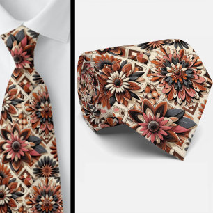 Flower Power Hippy Neck Tie