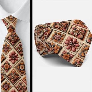 Flower Power Hippy Neck Tie