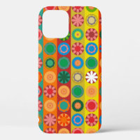 Flower Power in Rows Case-Mate iPhone Case